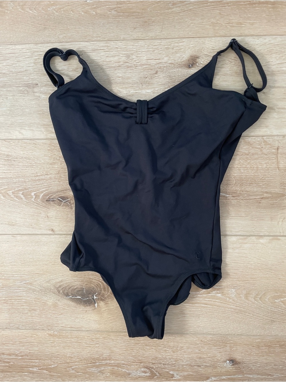 Black Danskin Leotard M
